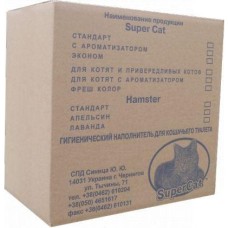 Наполнитель Super Cat Стандарт 12+3 кг